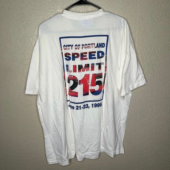 Vintage 90s Portland Indy Racing T Shirt XXL - Picture 4 of 8